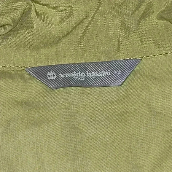 Arnaldo Bassini of Italy chartreuse Windbreaker Women’s Size M - Picture 2 of 11